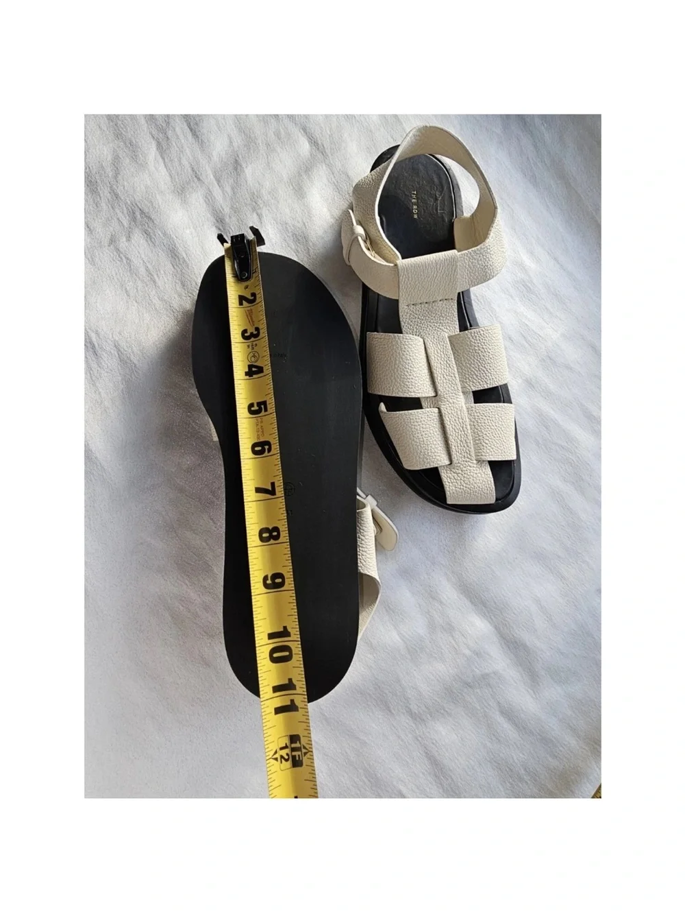 THE ROW Fisherman leather sandals